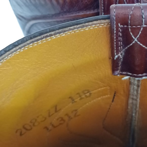 Lucchese Brown Cowboy & Western Boots - Picture 11 of 15